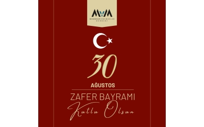  30 Ağustos Zafer Bayramı Kutlu Olsun 